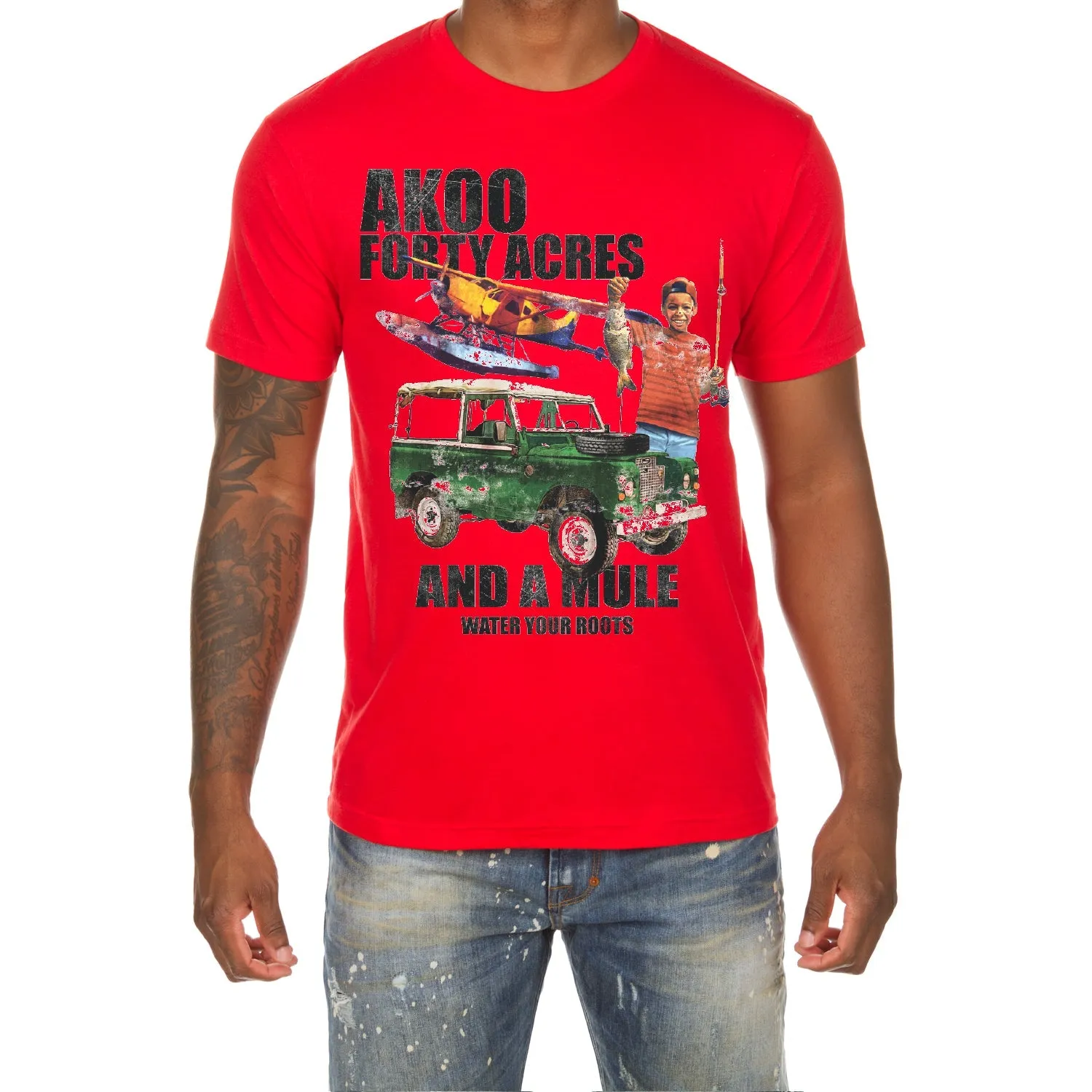 Forty Acres SS Tee sold by Akoo
