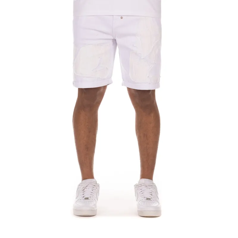 Snobby Denim Short sold by Akoo