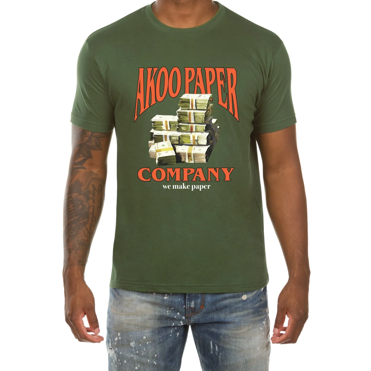 Akoo Paper Co. SS Tee sold by Akoo product image thumbnail 4