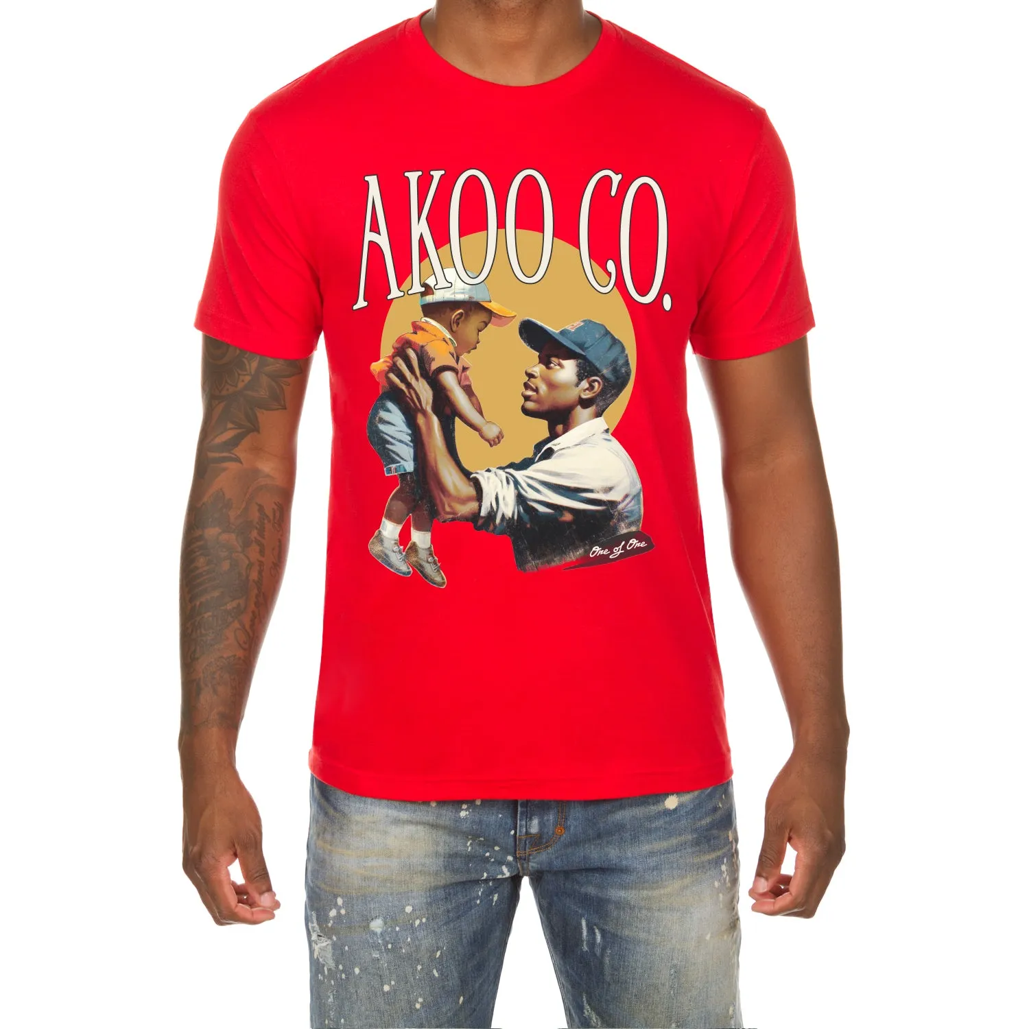 One One SS Tee sold by Akoo product image thumbnail 4