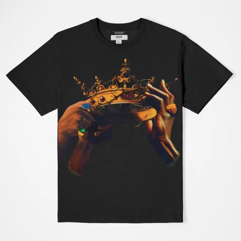 Crown SS Knit sold by Akoo