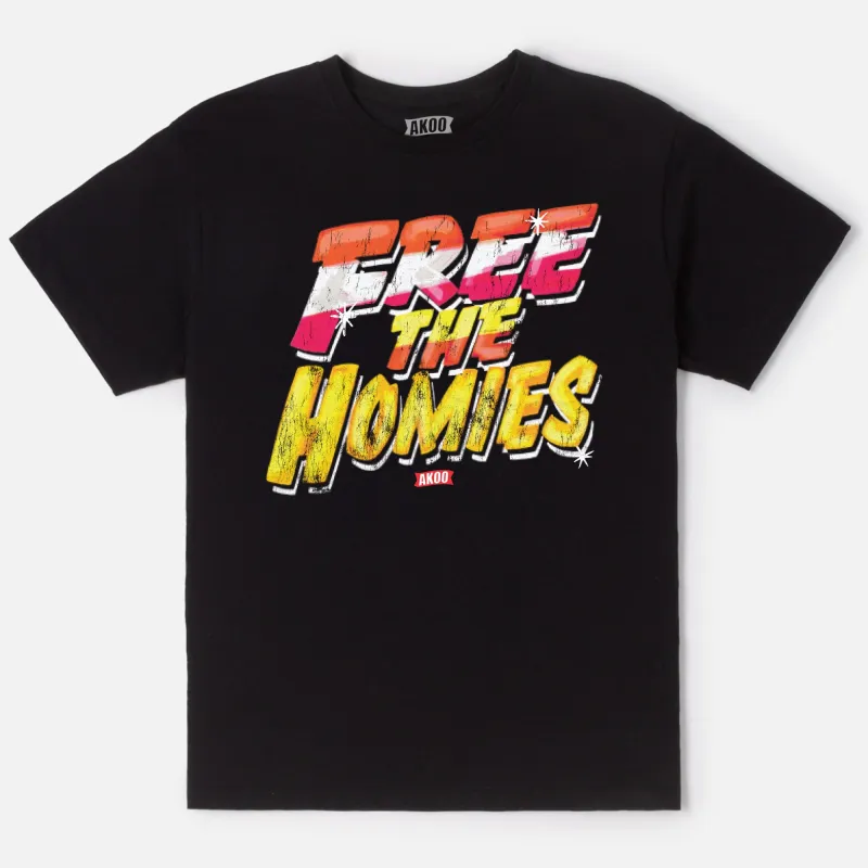 Free the Homies SS Tee sold by Akoo
