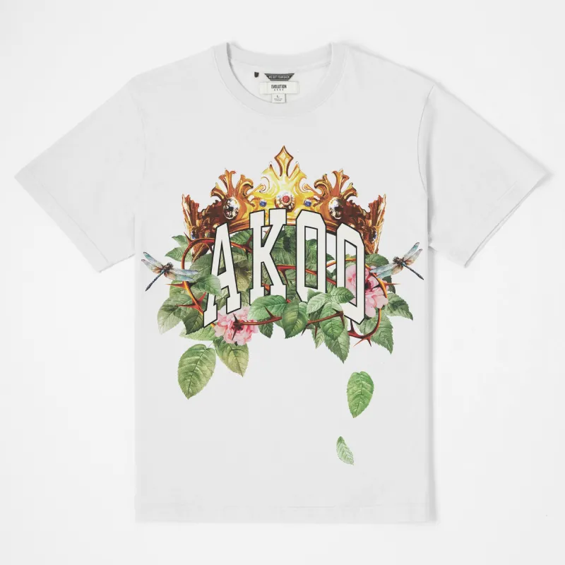 College Thorn SS Knit sold by Akoo