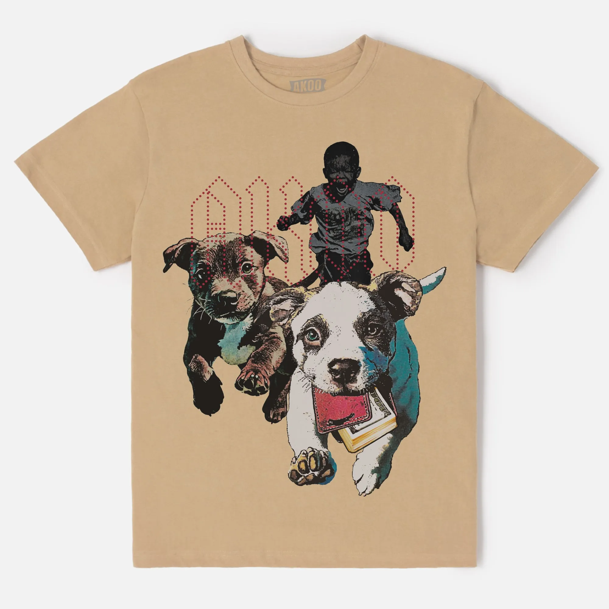 Money Pups SS Tee sold by Akoo product image thumbnail 4