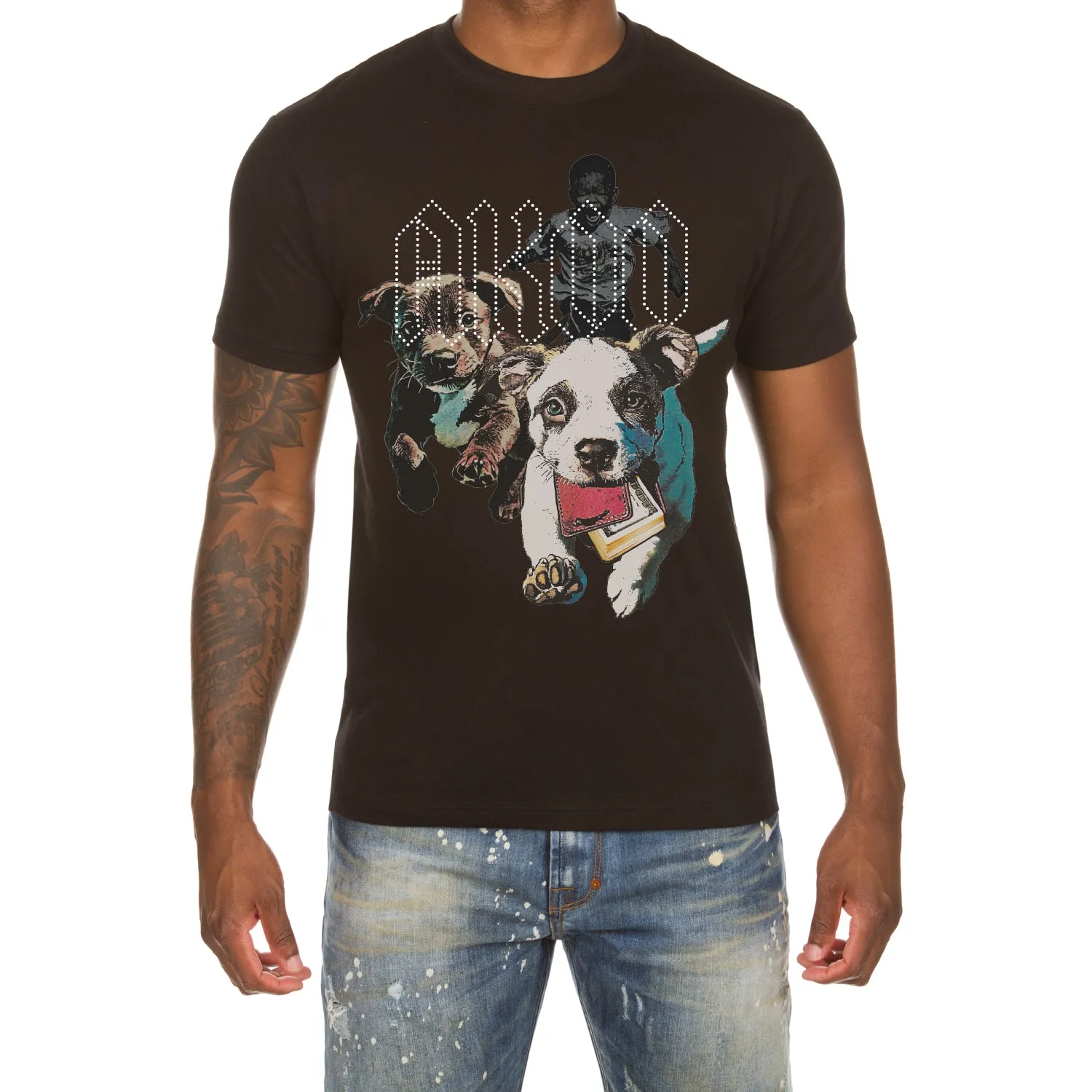 Money Pups SS Tee sold by Akoo product image thumbnail 2