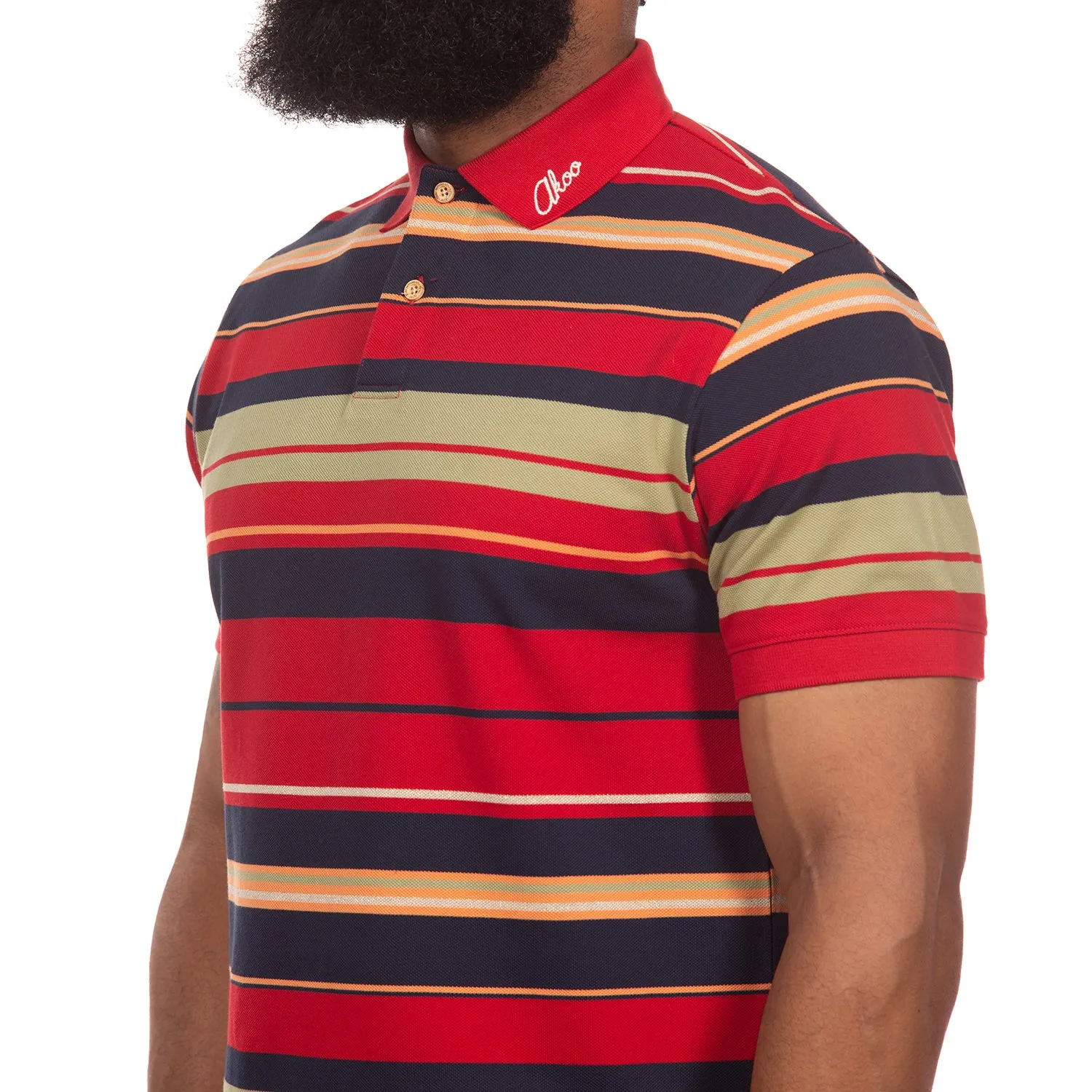 Sunset Park SS Polo sold by Akoo product image thumbnail 4