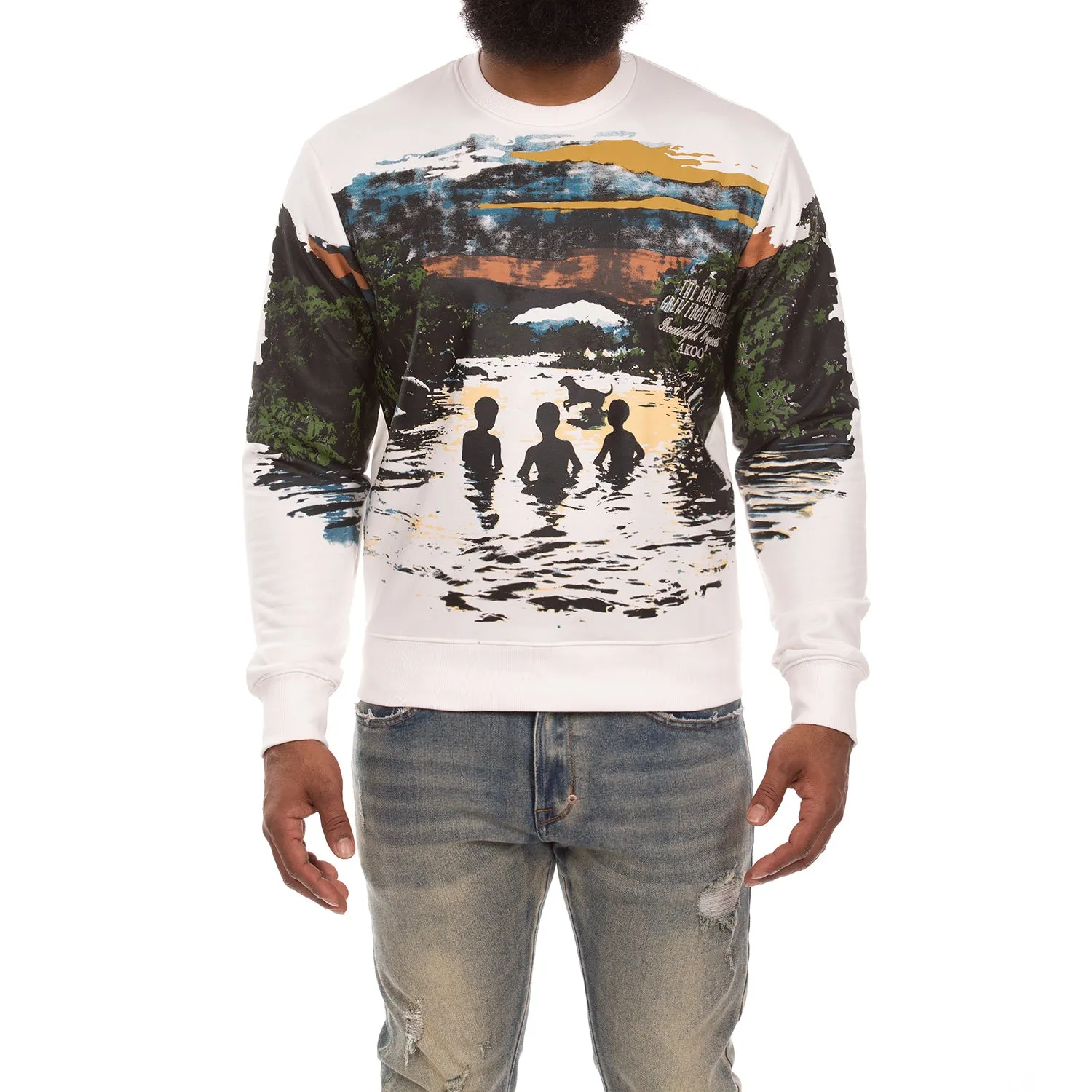 River Scene Fleece sold by Akoo product image thumbnail 2