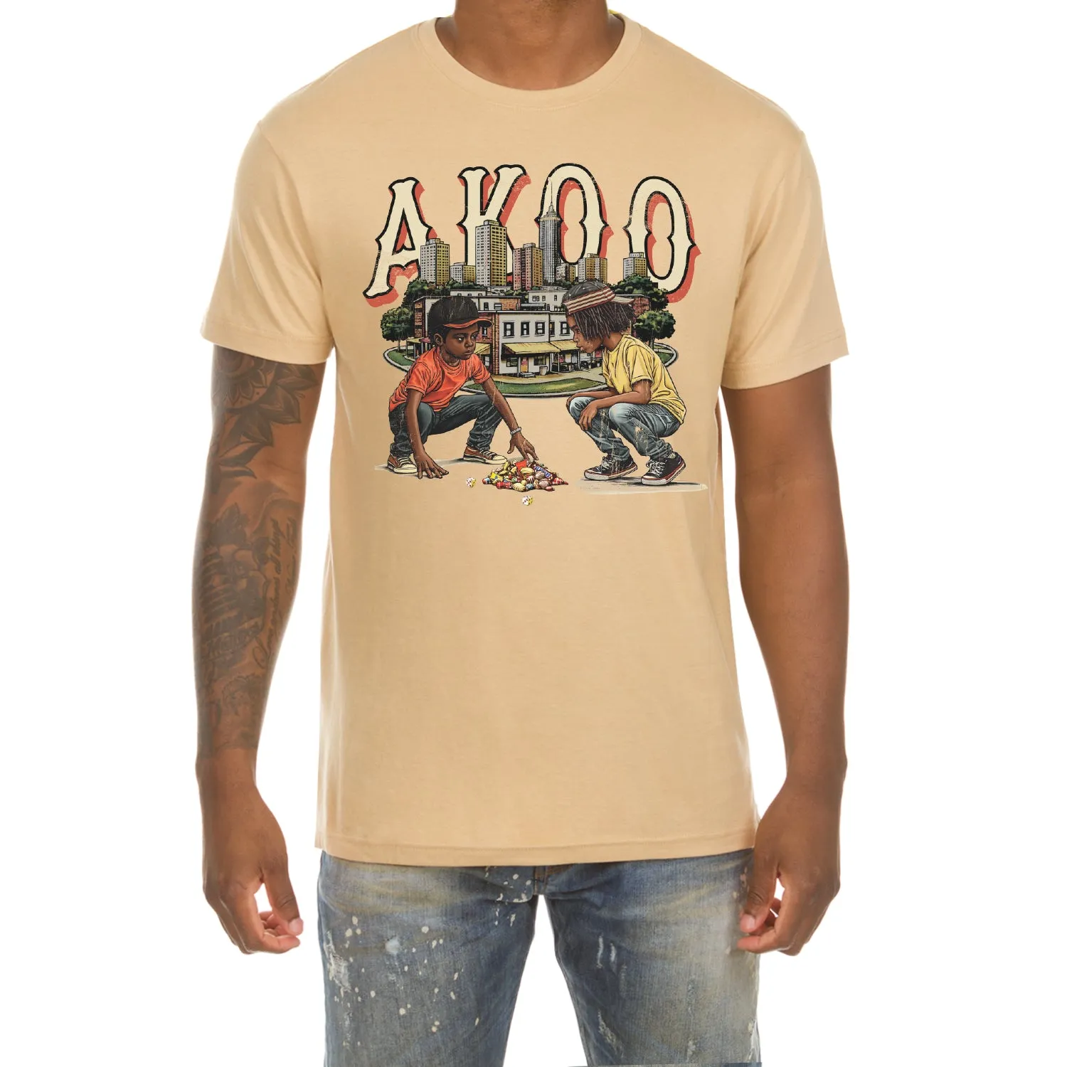 Roll Em SS Tee sold by Akoo product image thumbnail 2