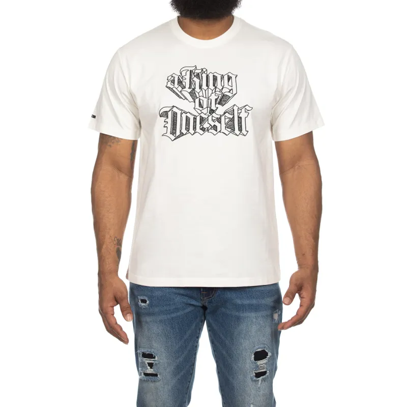 A King of Oneself SS Knit (Whisper White) sold by Akoo