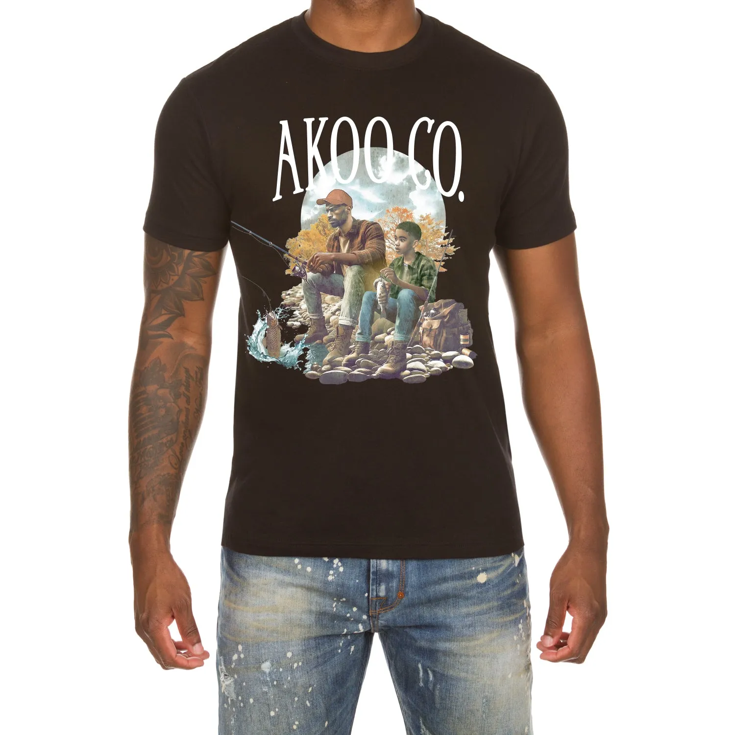 Gone Fishing SS Tee sold by Akoo