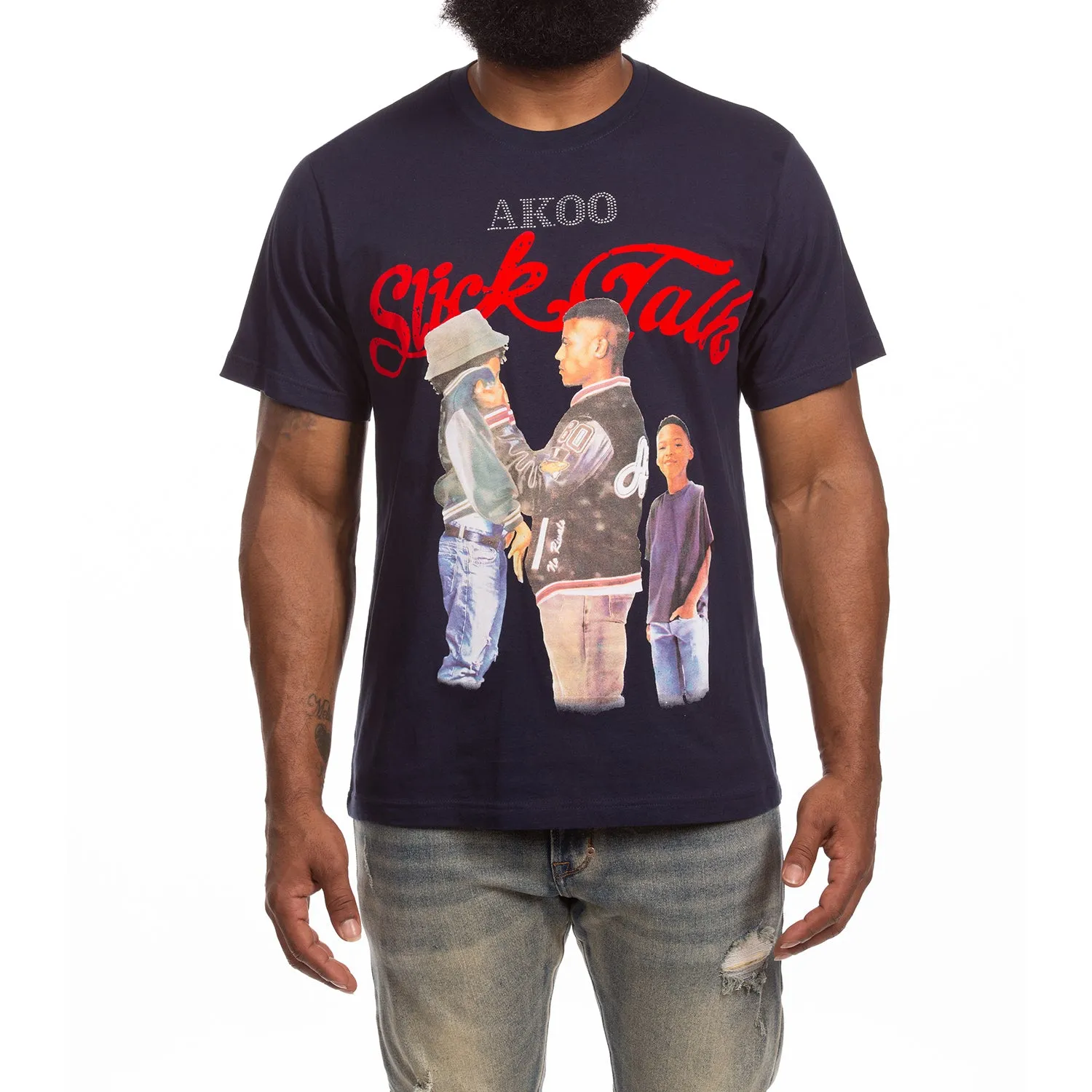 Slick Talk SS Knit sold by Akoo product image thumbnail 2