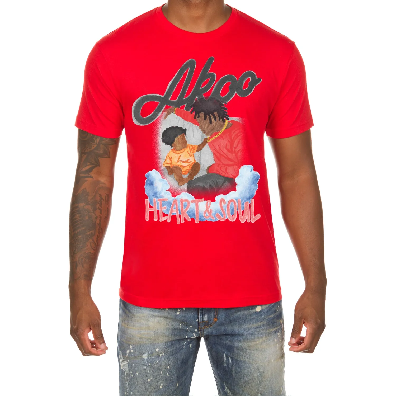 Heart and Soul SS Tee sold by Akoo product image thumbnail 4