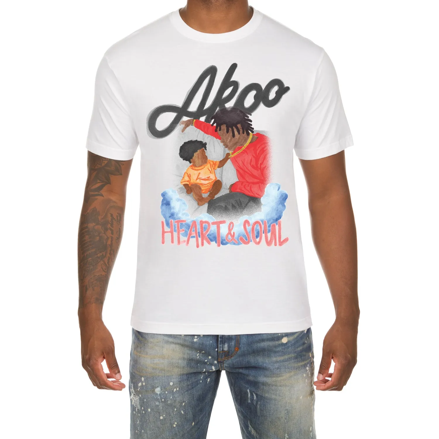 Heart and Soul SS Tee sold by Akoo product image thumbnail 2
