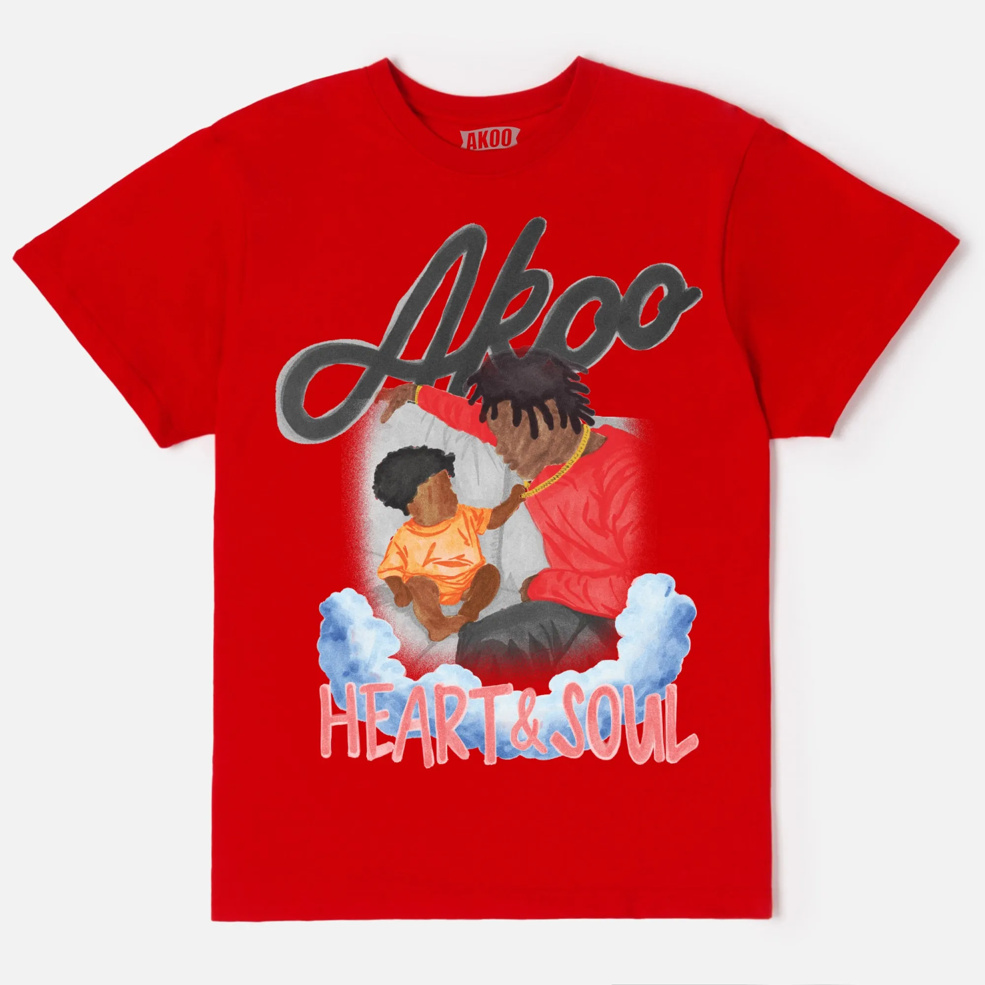 Heart and Soul SS Tee sold by Akoo product image thumbnail 3