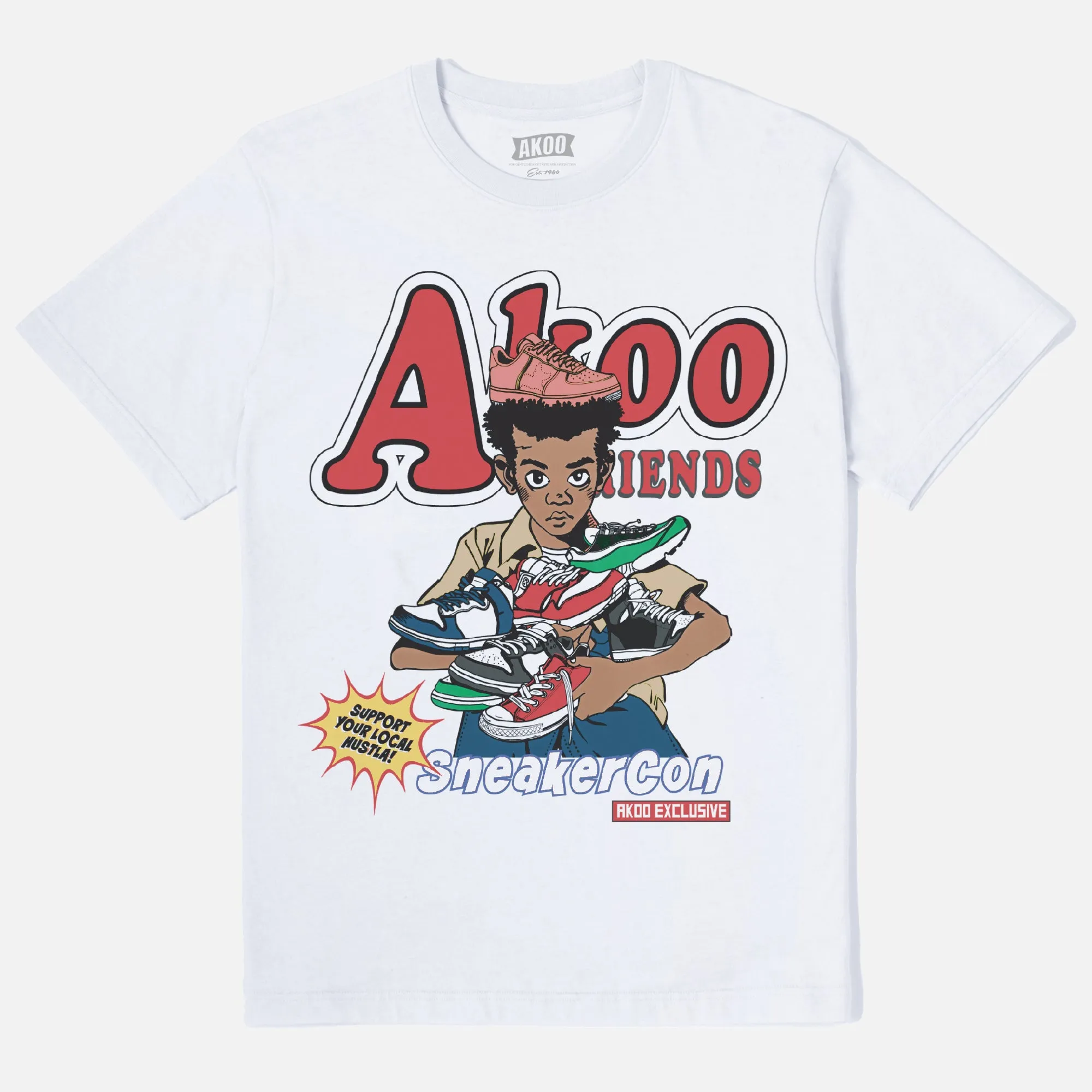 Sneaker Con SS Tee sold by Akoo product image thumbnail 3