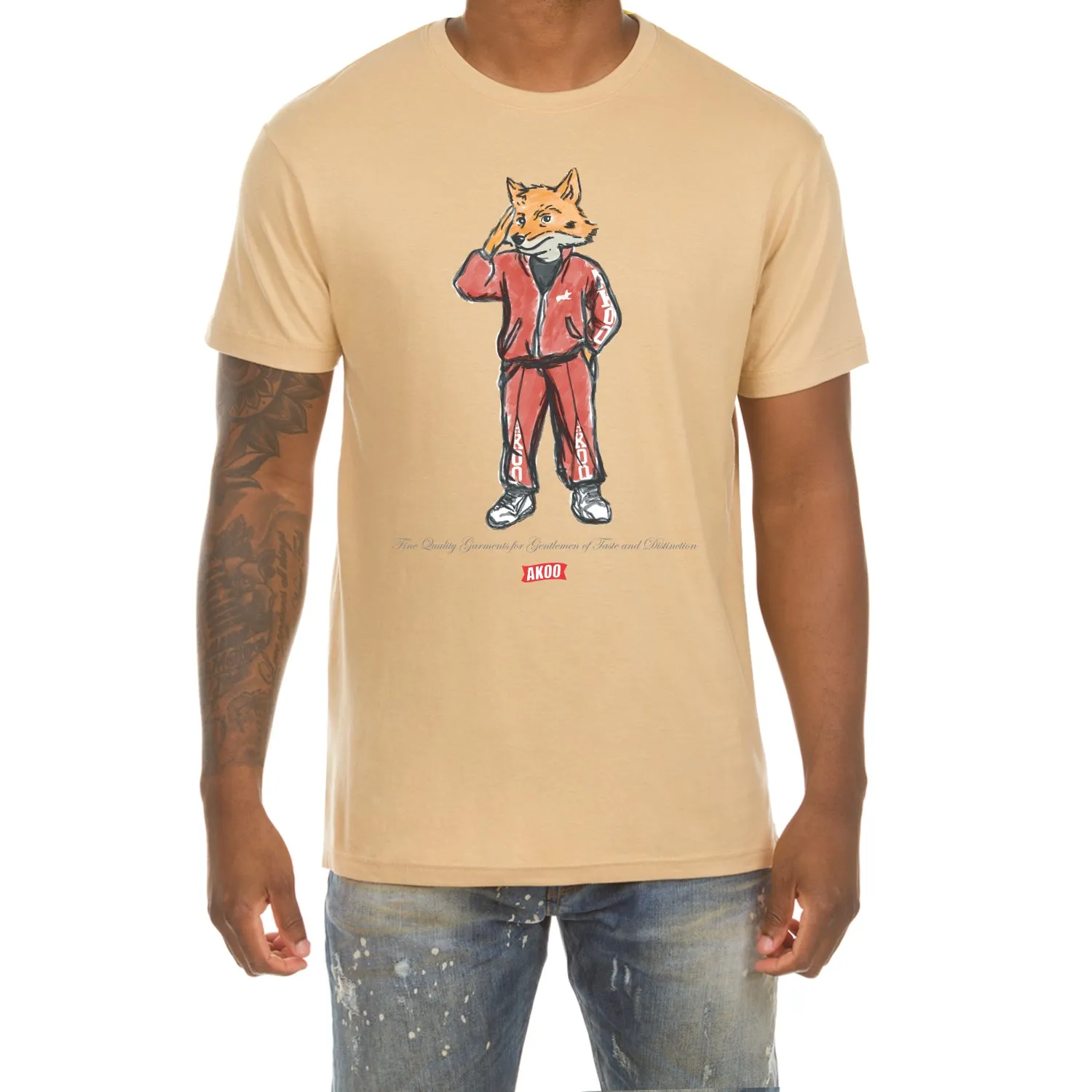 Track Slick SS Tee sold by Akoo product image thumbnail 4