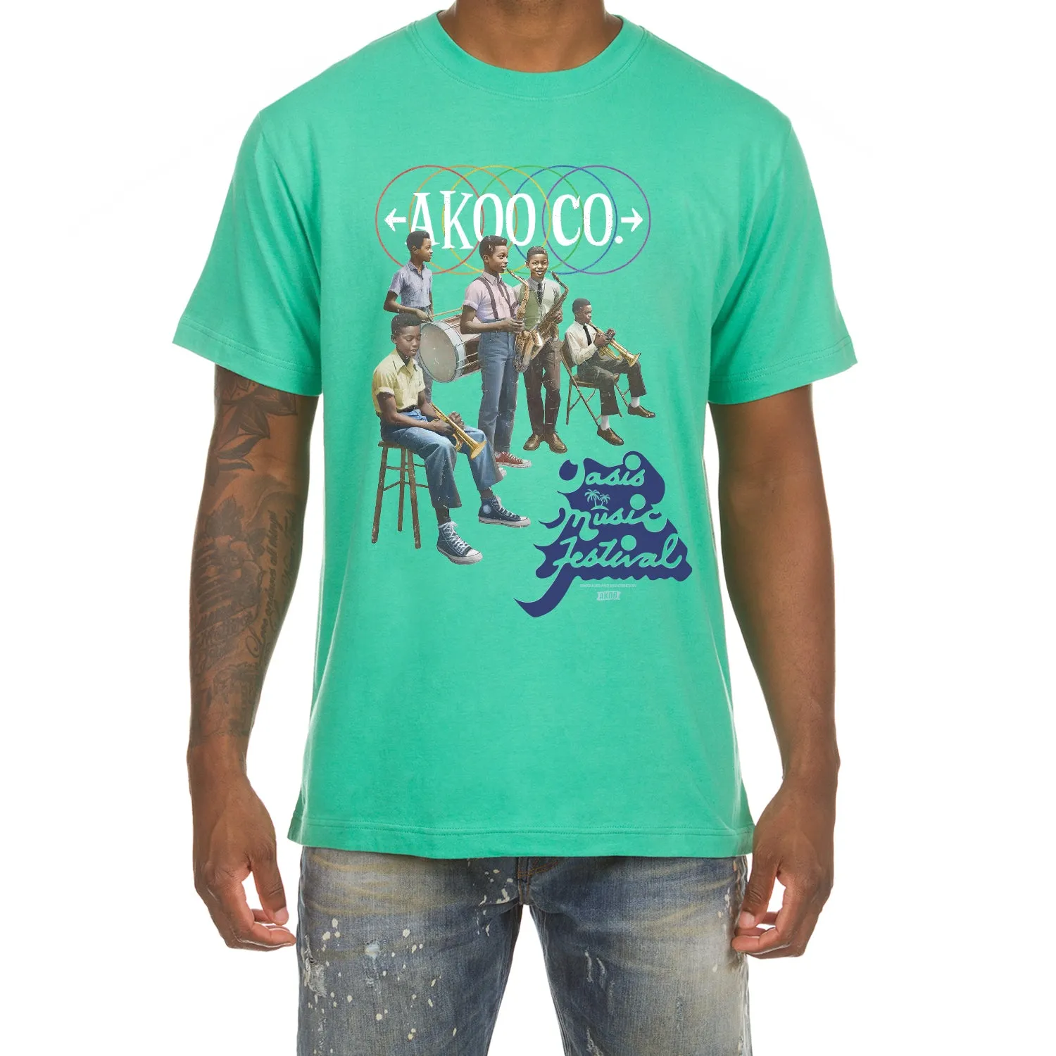 Music Fest SS Knit sold by Akoo product image thumbnail 2