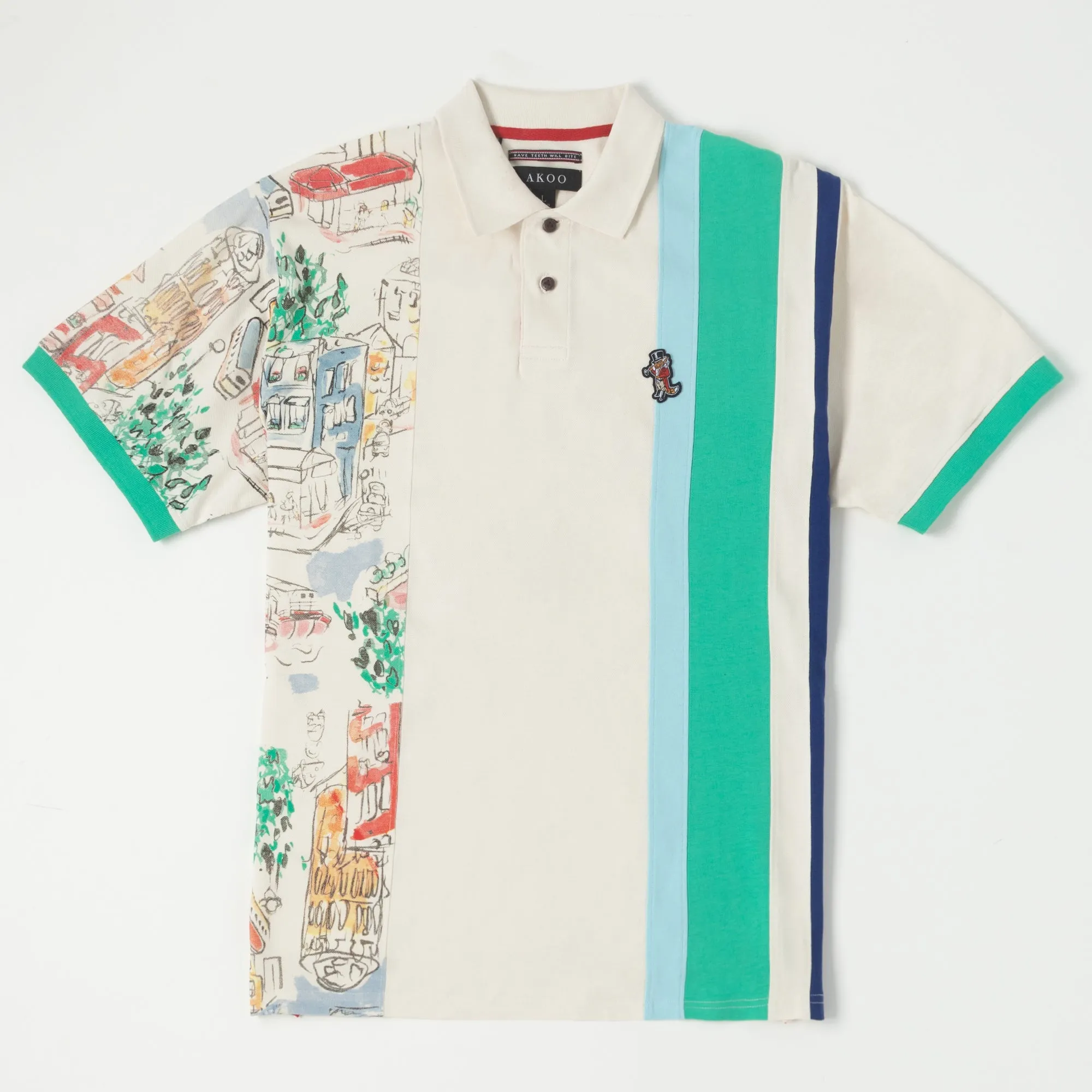 Chevron SS Polo sold by Akoo