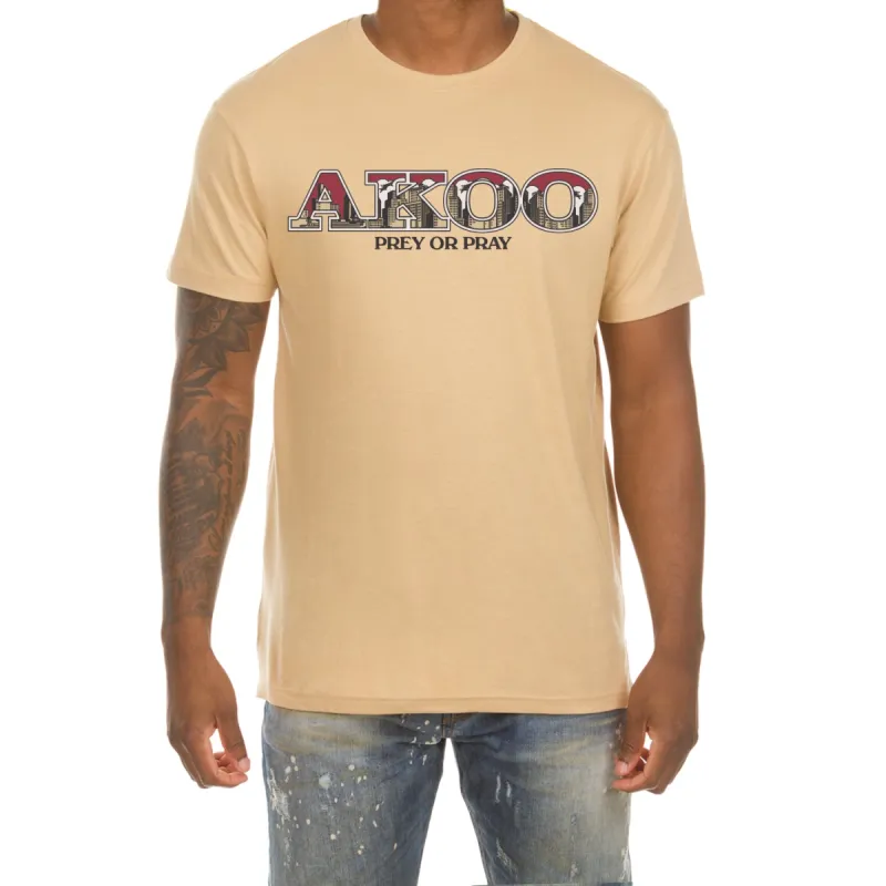 City SS Tee (Sand) sold by Akoo