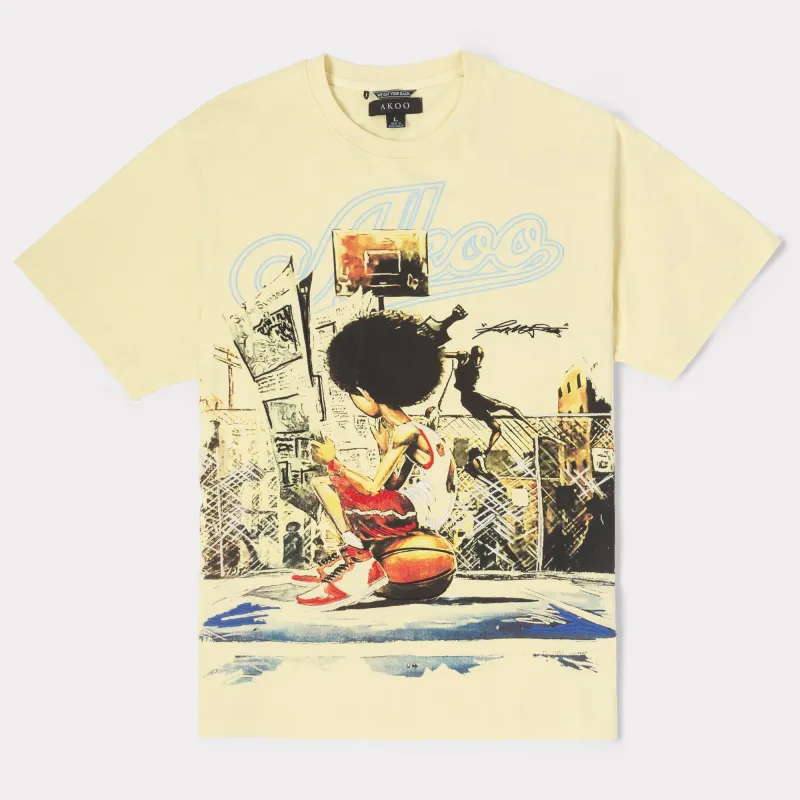 Above the Rim SS Knit made by Akoo