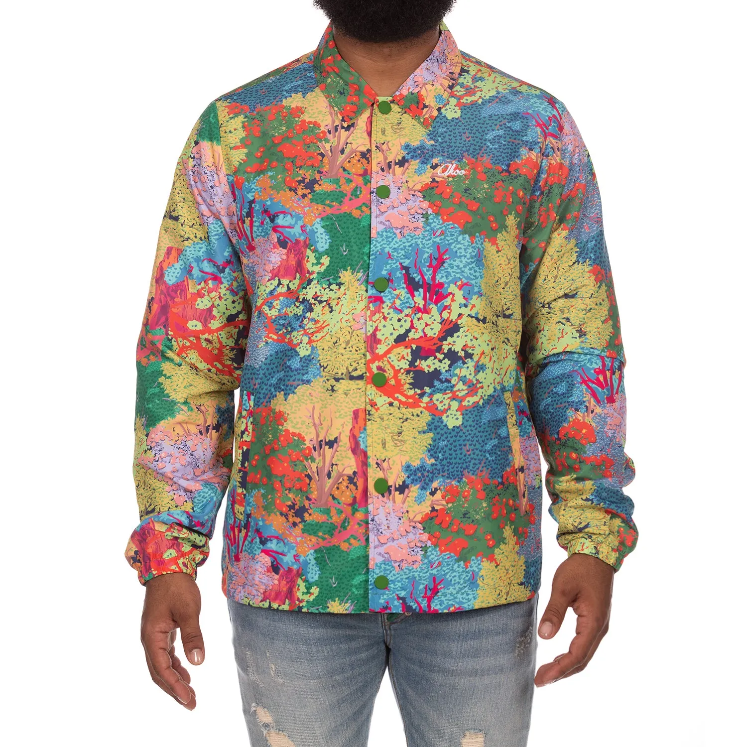 Akoo Mens Mandeville Jacket (Artichoke Green) sold by Akoo