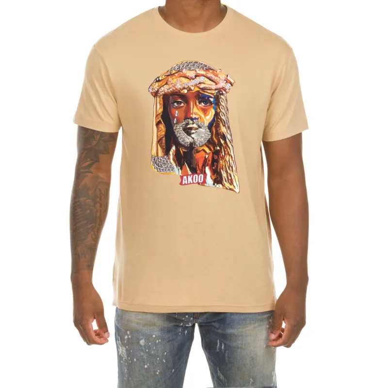 Piece SS Tee (Sand) sold by Akoo