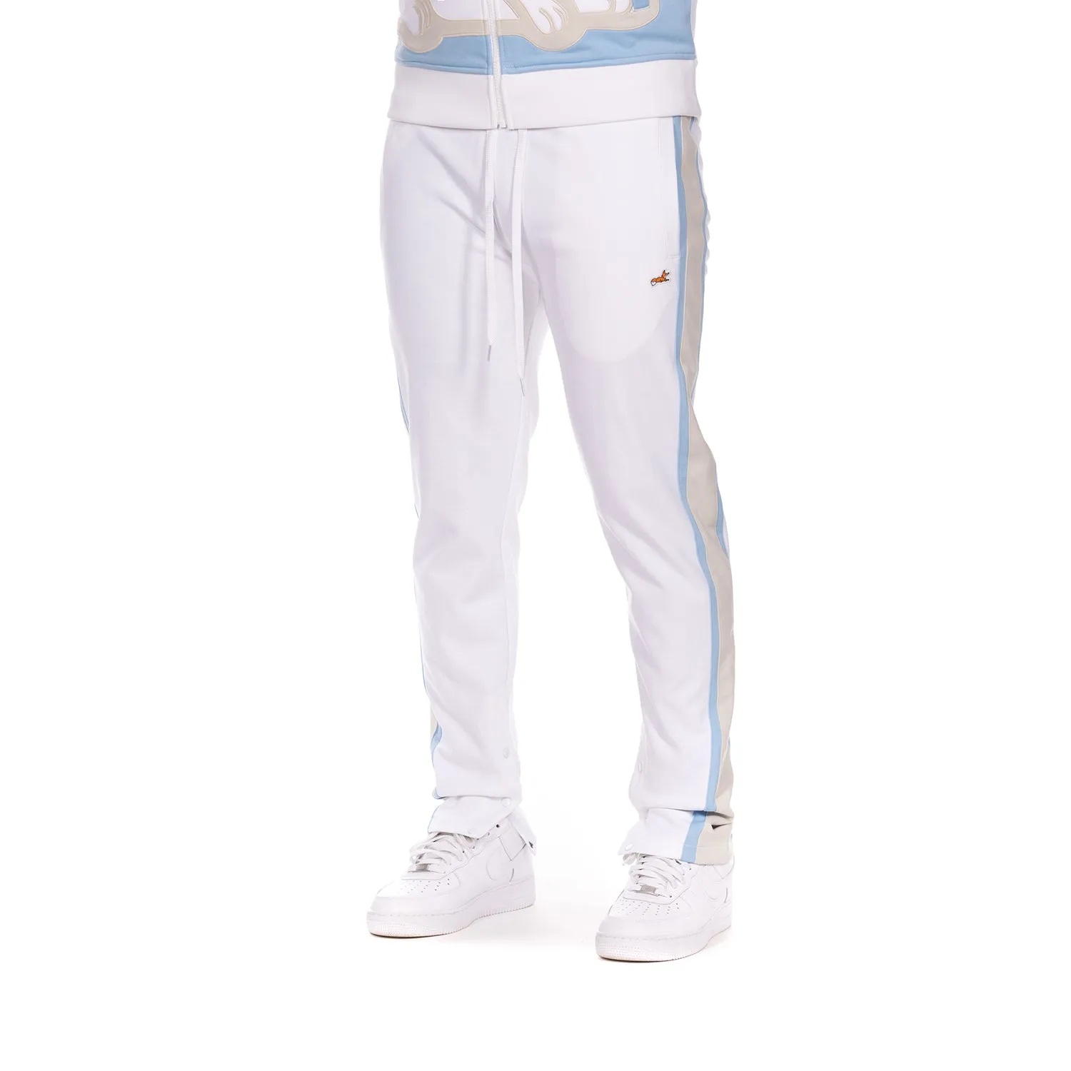 Akoo Mens Big Slick Track Pant (White) sold by Akoo