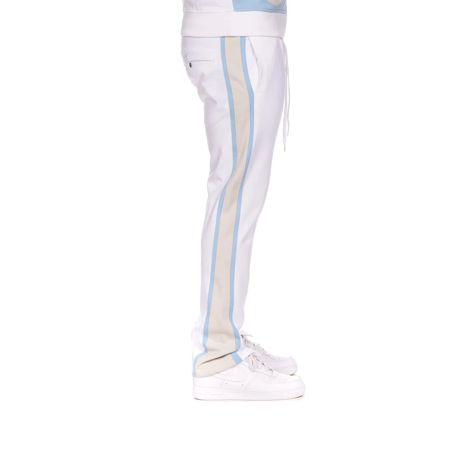 Akoo Mens Big Slick Track Pant (White) sold by Akoo product image thumbnail 3