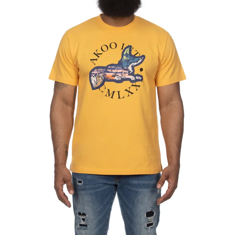 Akoo Mens Snobby Intl SS Knit (Yellow) sold by Akoo