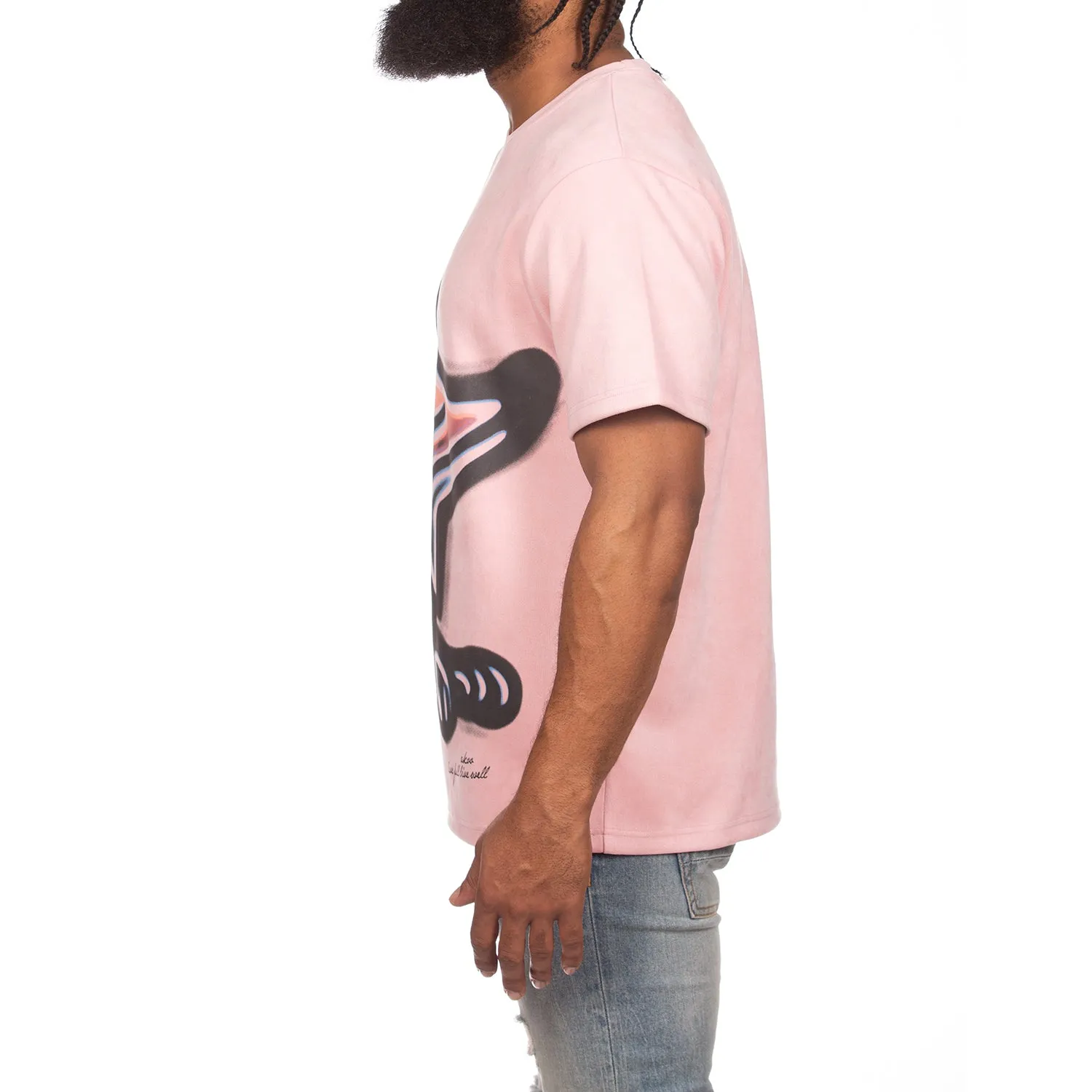 Akoo Mens Brush Snobby SS Knit (Bubblegum) sold by Akoo product image thumbnail 4