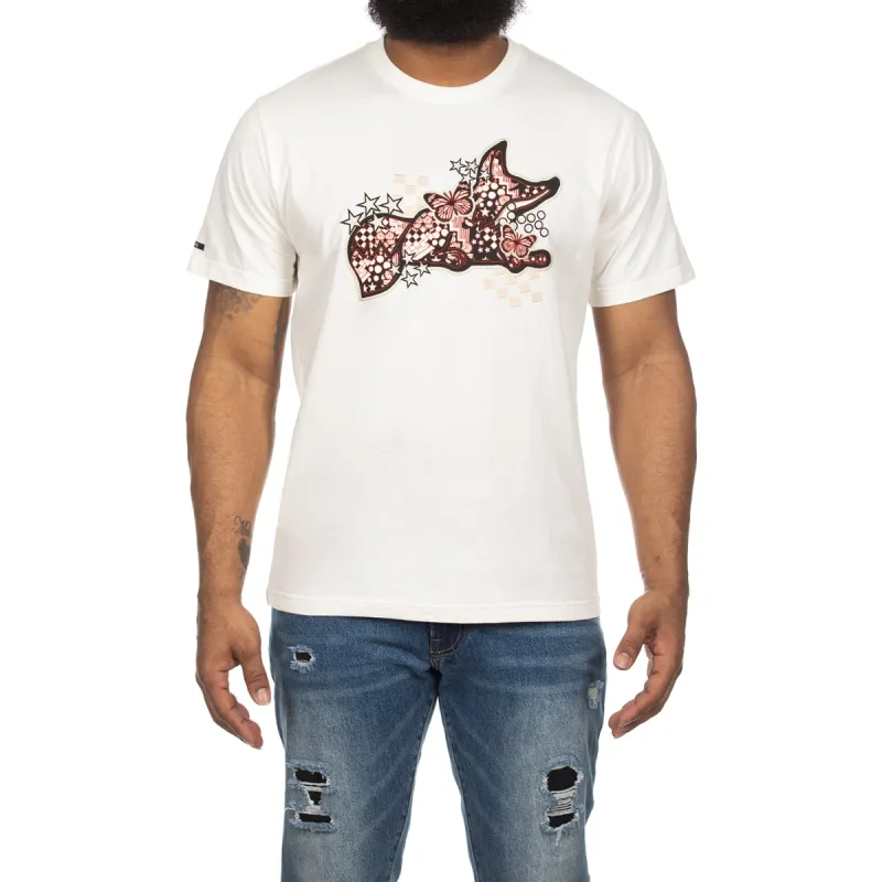 Dazzle Snobby SS Knit (Whisper White) sold by Akoo