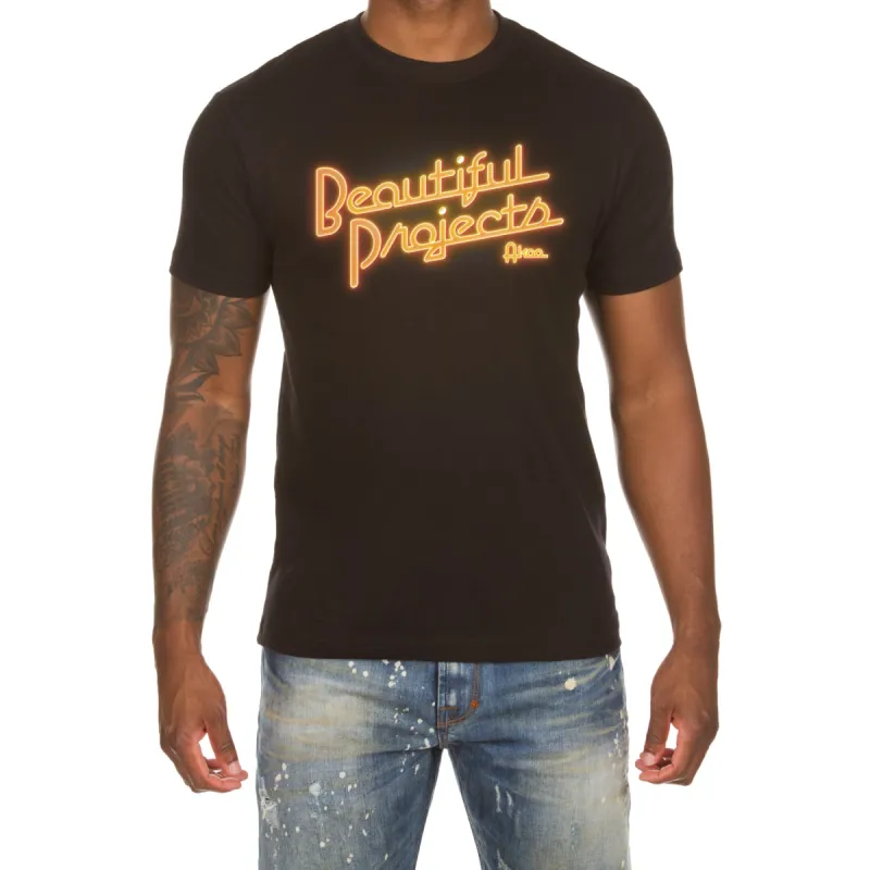 Akoo Mens Neon BP SS Tee (Black) sold by Akoo