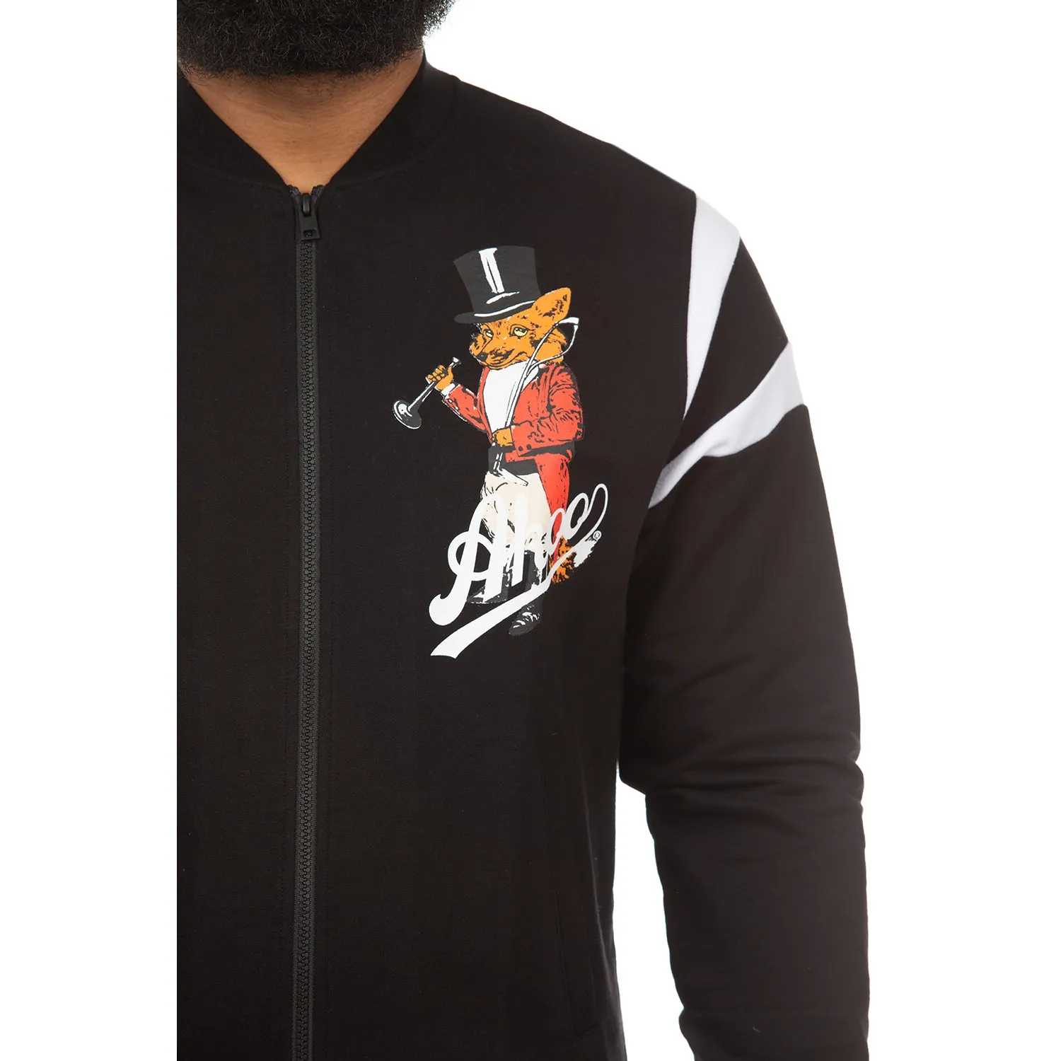 Akoo Mens Duster Jacket (Black) sold by Akoo product image thumbnail 3