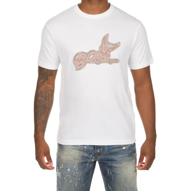 Akoo Mens Slick Posse SS Tee (White) sold by Akoo