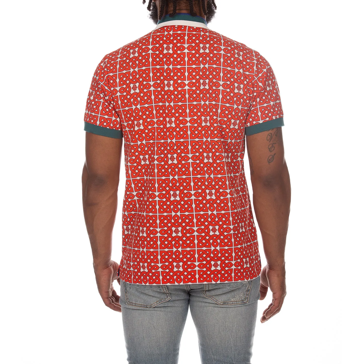 Akoo Mens Celtic SS Polo (Whisper White) sold by Akoo product image thumbnail 2