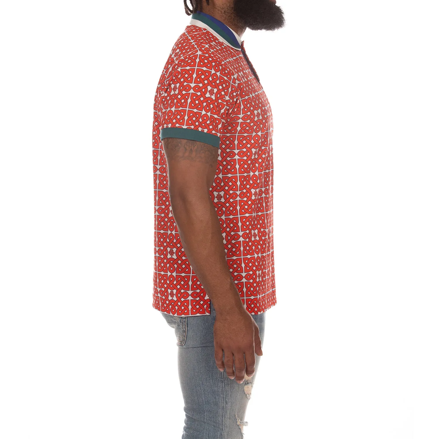 Akoo Mens Celtic SS Polo (Whisper White) sold by Akoo product image thumbnail 3