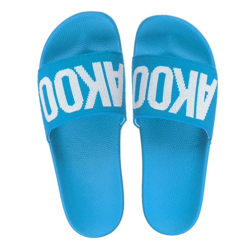 Akoo Mens Crown Slides (Ibiza Blue) sold by Akoo