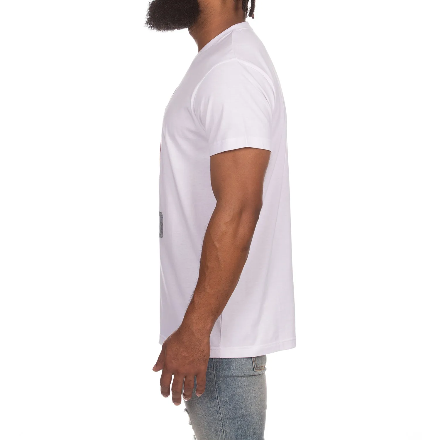 Akoo Mens Slick SS Knit (White) sold by Akoo product image thumbnail 5