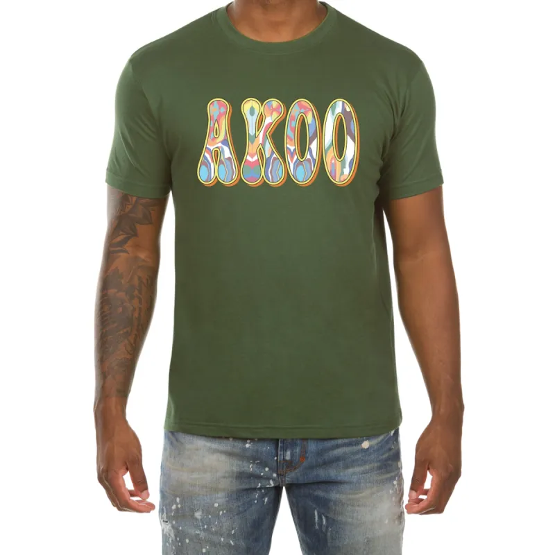 Groovy Akoo SS Tee (Greener Pastures) sold by Akoo