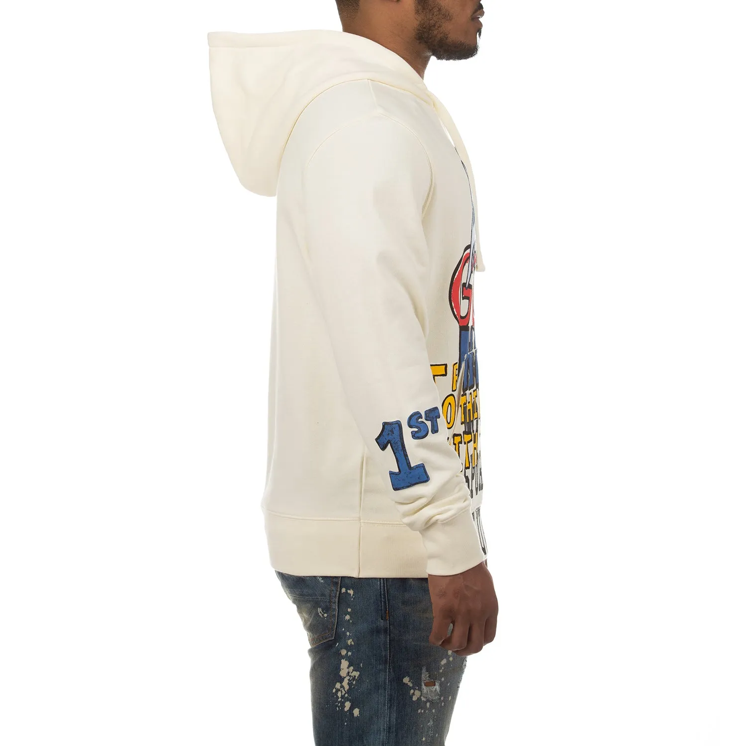 Akoo Mens Goat Hoodie (Whisper White) sold by Akoo product image thumbnail 3