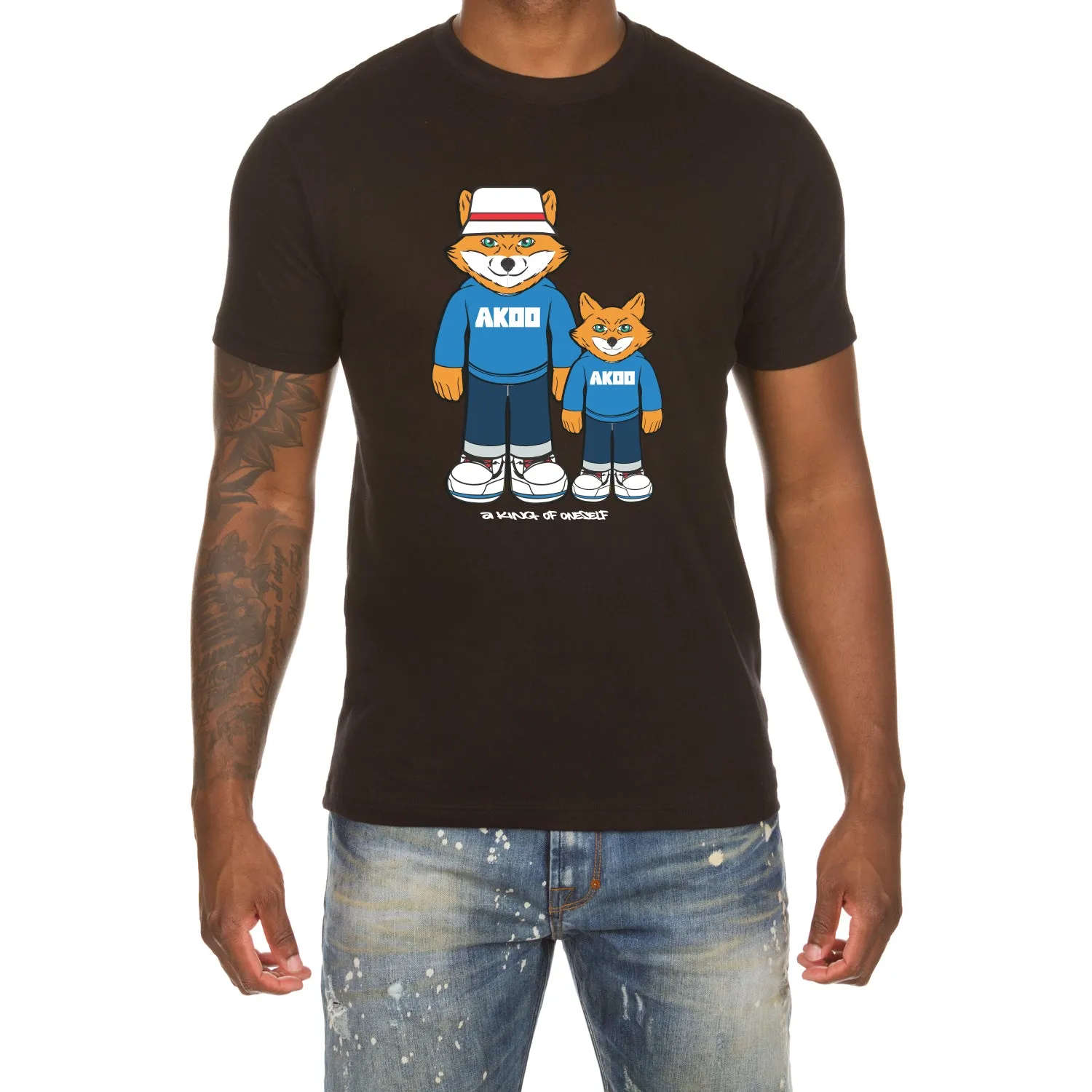 Junior SS Tee (Black) sold by Akoo