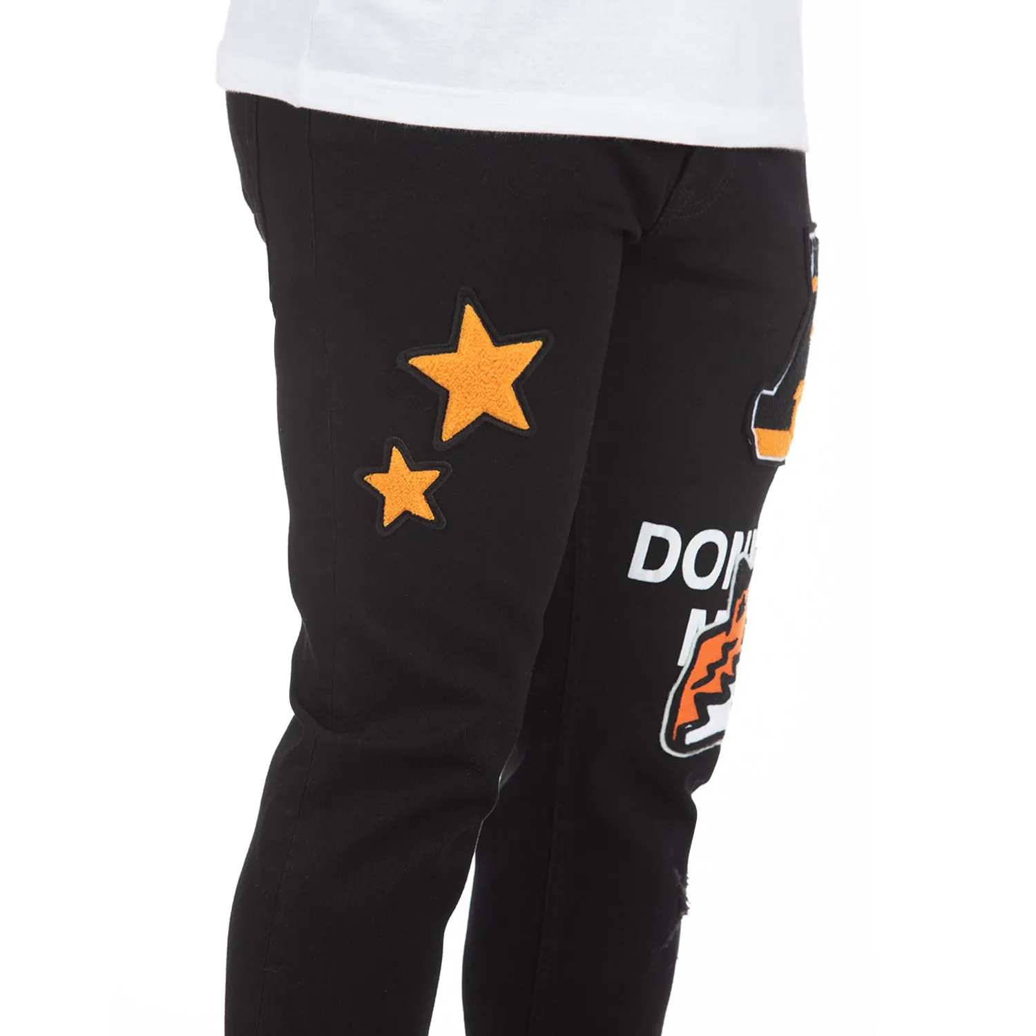 Akoo Mens Donk Jean (Culture Fit) (Black) sold by Akoo product image thumbnail 4