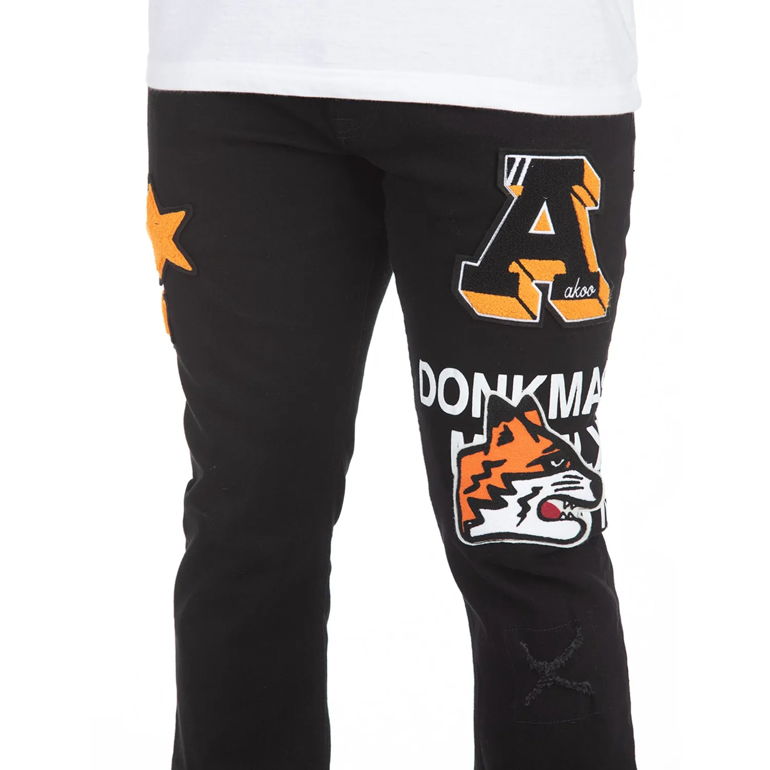 Akoo Mens Donk Jean (Culture Fit) (Black) sold by Akoo product image thumbnail 3