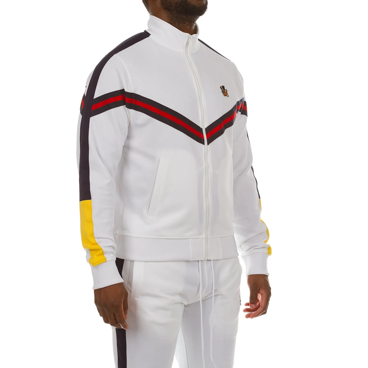 Akoo Mens Ace Track Jacket (White) sold by Akoo
