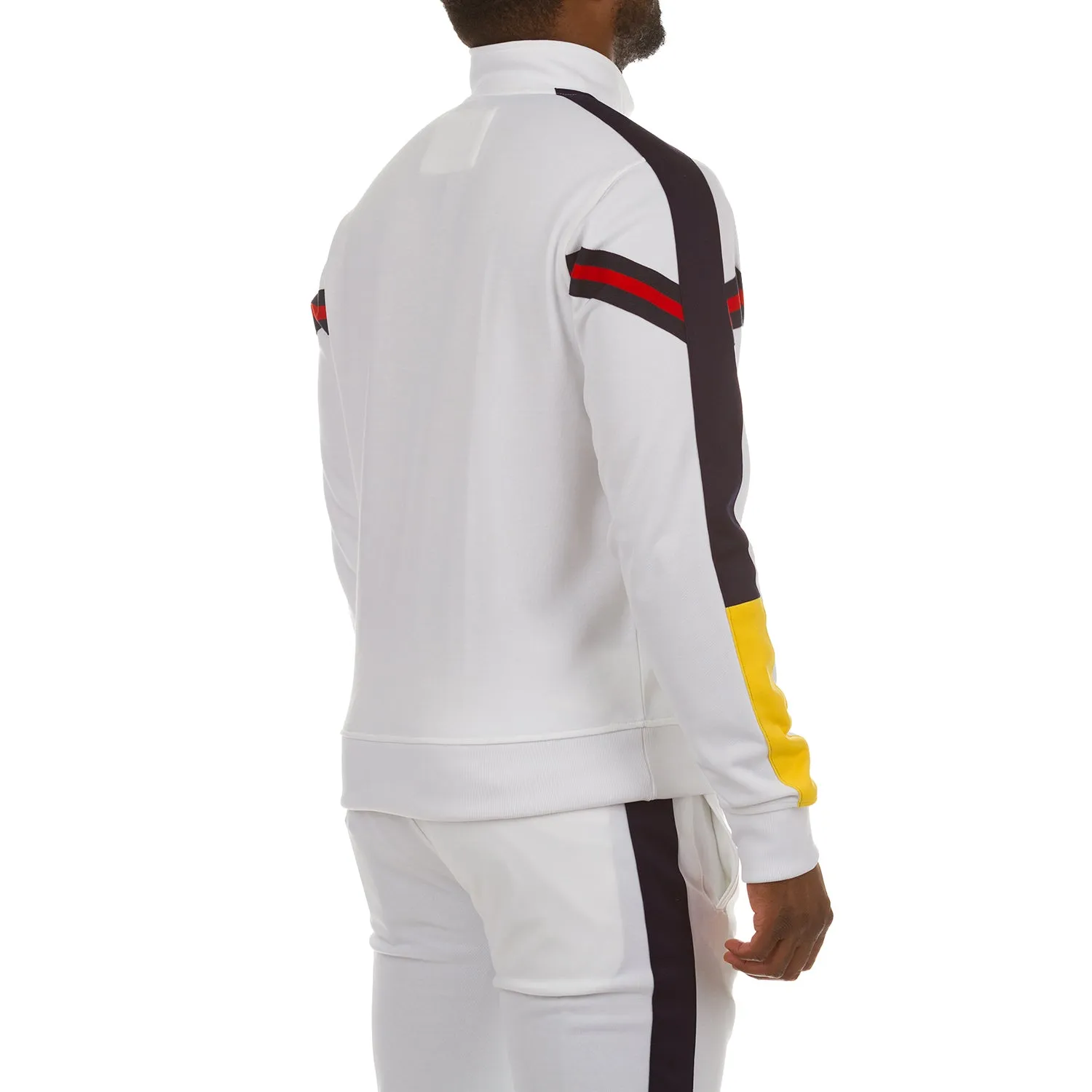 Akoo Mens Ace Track Jacket (White) sold by Akoo product image thumbnail 3