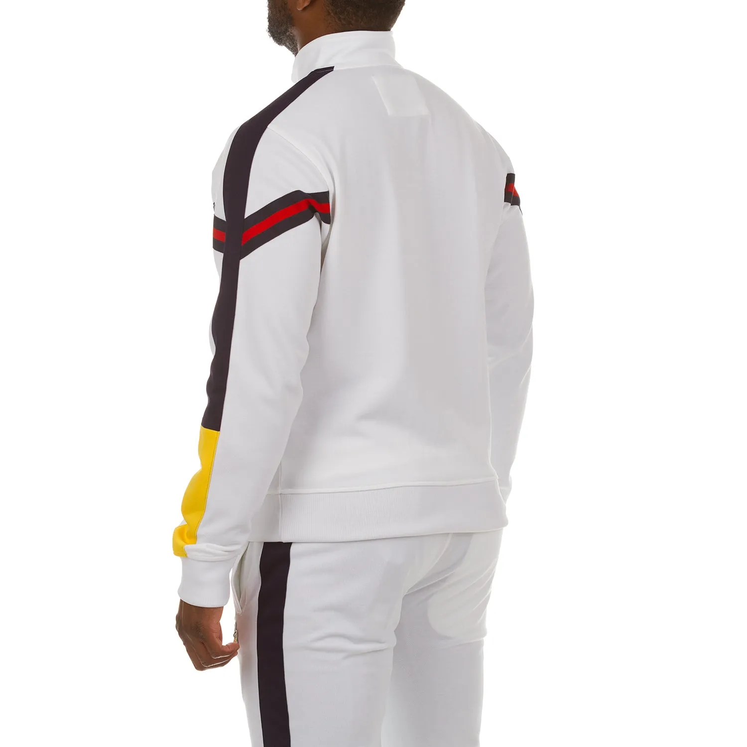 Akoo Mens Ace Track Jacket (White) sold by Akoo product image thumbnail 4