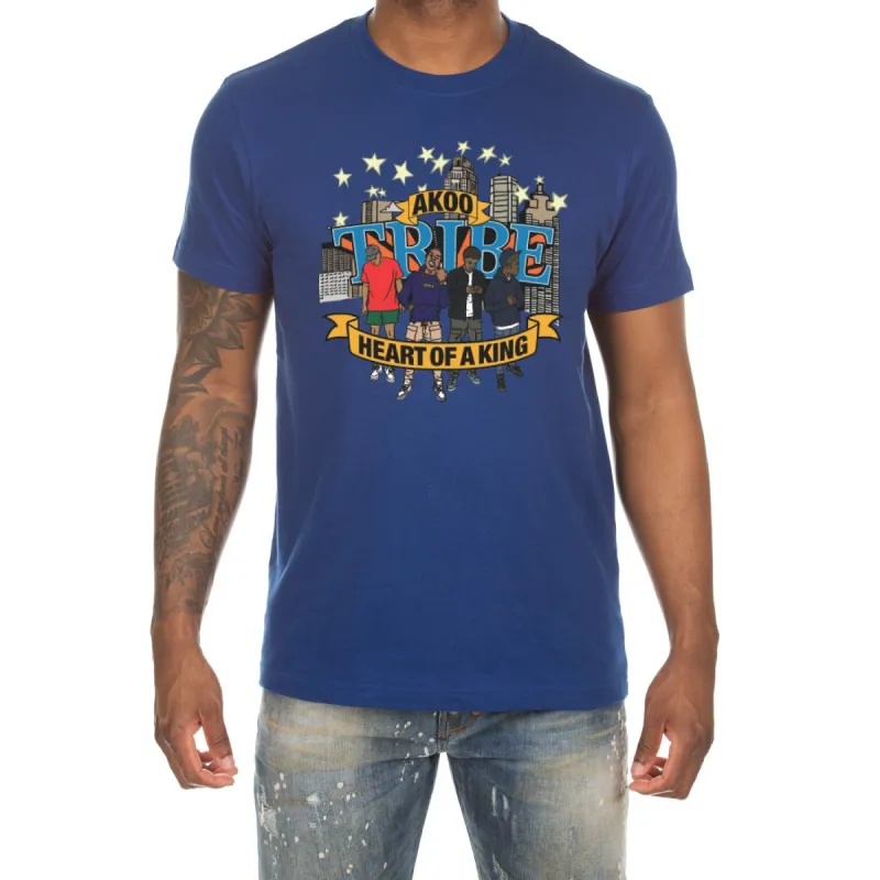 Akoo Mens Tribe SS Tee (Surf The Web) sold by Akoo