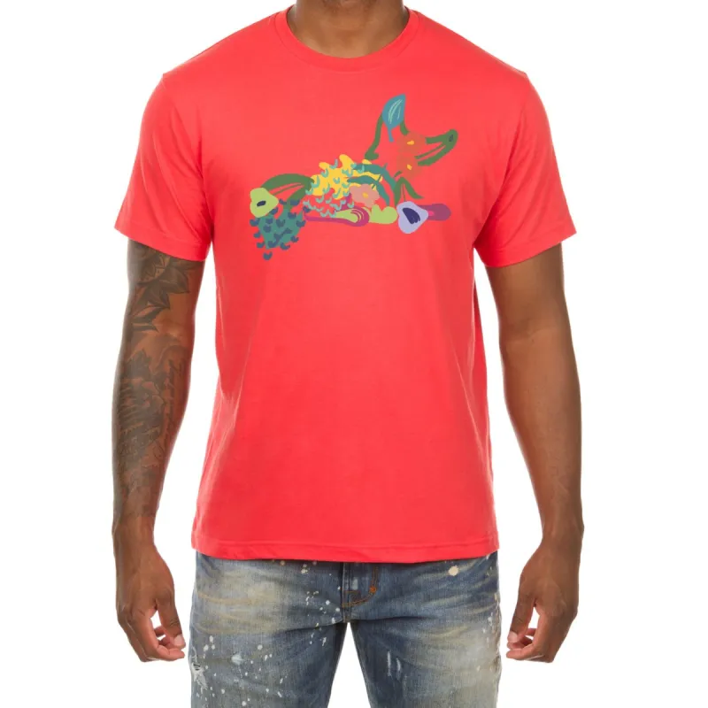 Akoo Mens Bloom SS Tee (Cayenne) sold by Akoo