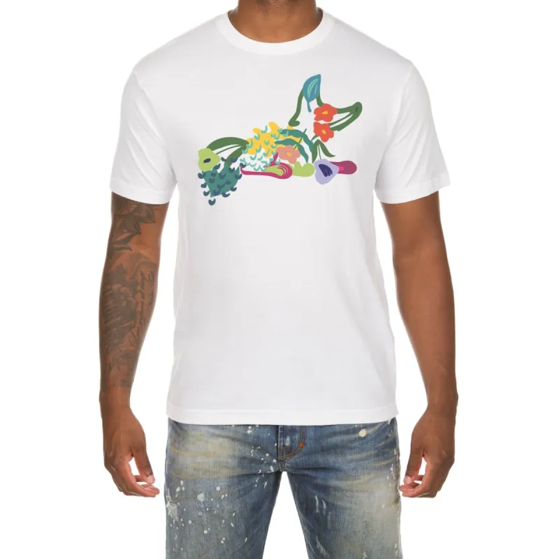 Akoo Mens Bloom SS Tee (White) sold by Akoo