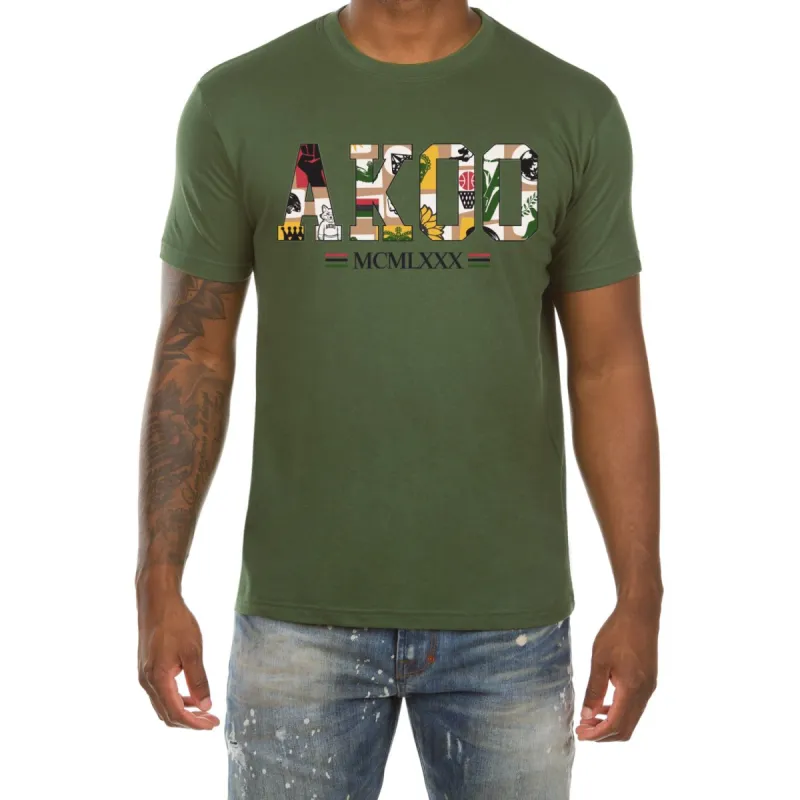 Akoo Mens MCMLXXX SS Tee (Greener Pastures) sold by Akoo